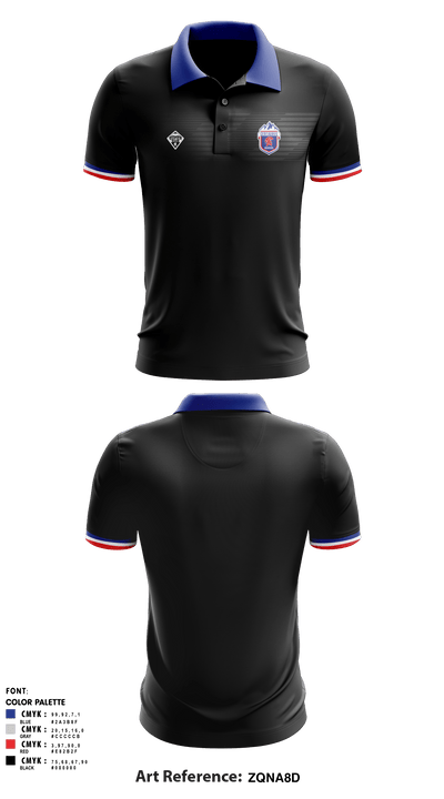 CENTAURUS HS SOCCER 3784649 Short Sleeve Performance Polo - 3