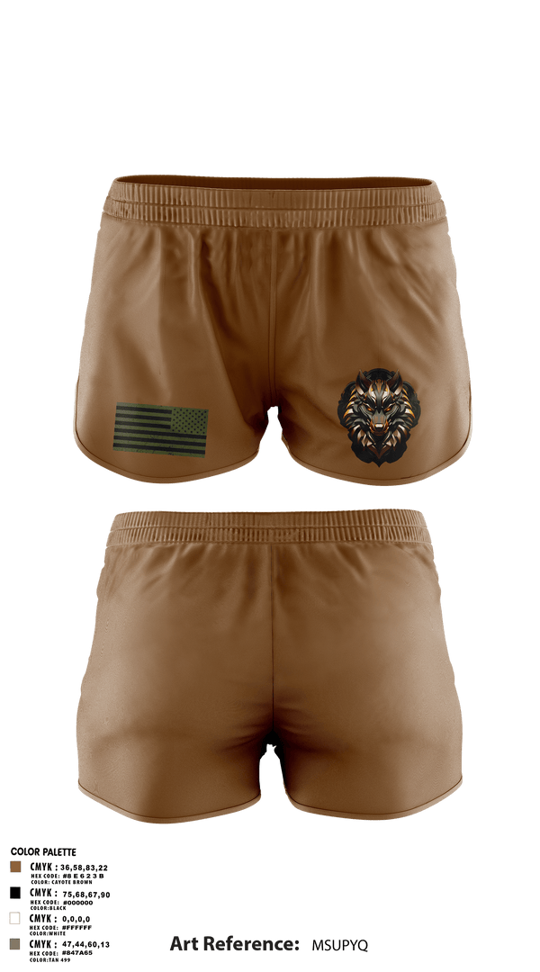 Ranger Panties, 501st BSBWolfpack, Army, Teamtime, Team time, sublimation, custom sports apparel, team uniforms, spirit wear, spiritwear, sports uniforms, custom shirts, team store, custom team store, fundraiser sports, apparel fundraiser
