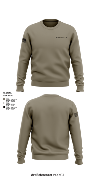 Aco 1/111th 10793492 Crew Neck Sweatshirt - 3