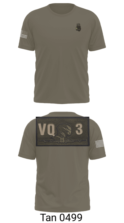 VQ-3 DET TRVS 52792969 Old School Cotton Feel Shirt - 67