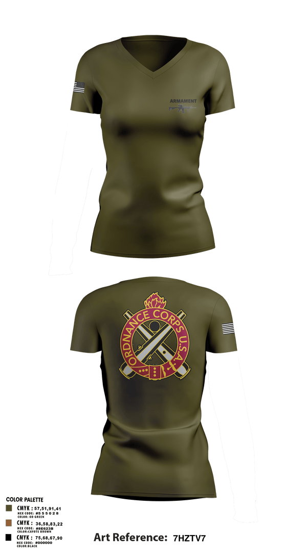 Women's Short Sleeve Vneck Shirt, Armament, Army, Teamtime, Team time, sublimation, custom sports apparel, team uniforms, spirit wear, spiritwear, sports uniforms, custom shirts, team store, custom team store, fundraiser sports, apparel fundraiser