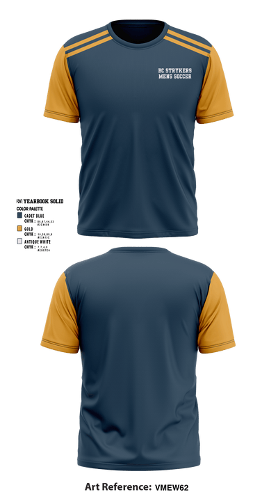 BC Strykers 50790876 Short Sleeve Performance Shirt - 1