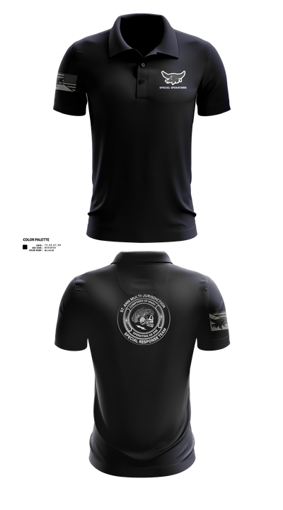 St. Ann SRT 47217904 Short Sleeve Performance Polo - 100
