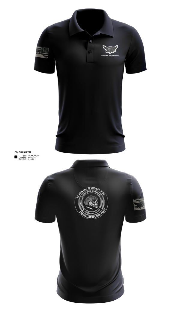 Short Sleeve Performance Polo, St. Ann SRT, , Teamtime, Team time, sublimation, custom sports apparel, team uniforms, spirit wear, spiritwear, sports uniforms, custom shirts, team store, custom team store, fundraiser sports, apparel fundraiser
