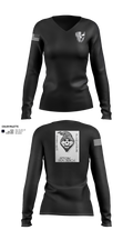 NMCPAC Seal Beach 31658085 Women's Long Sleeve V-neck Shirt - 1