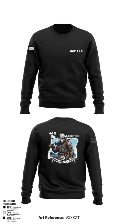 442 EUD 43184922 Crew Neck Sweatshirt - 172 (1)