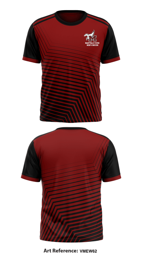 Short Sleeve Performance Shirt, Maryvale flyer, Men's Soccer, Teamtime, Team time, sublimation, custom sports apparel, team uniforms, spirit wear, spiritwear, sports uniforms, custom shirts, team store, custom team store, fundraiser sports, apparel fundraiser