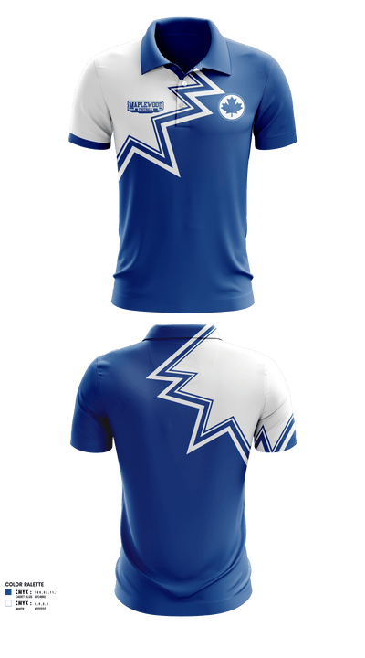 MAPLEWOOD FOOTBALL 88193662 Short Sleeve Performance Polo - 9