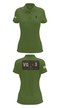 VQ-3 DET TRVS 52792969 Women's Short Sleeve Performance Polo  - 52