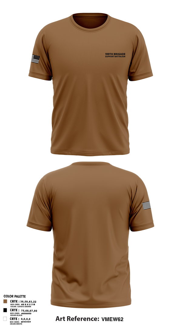Short Sleeve Performance Shirt, 199th Brigade Support Battalion, National Guard, Teamtime, Team time, sublimation, custom sports apparel, team uniforms, spirit wear, spiritwear, sports uniforms, custom shirts, team store, custom team store, fundraiser sports, apparel fundraiser