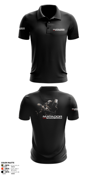 Short Sleeve Performance Polo, Matador Tactical, , Teamtime, Team time, sublimation, custom sports apparel, team uniforms, spirit wear, spiritwear, sports uniforms, custom shirts, team store, custom team store, fundraiser sports, apparel fundraiser