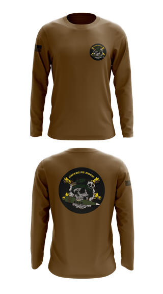 Long Sleeve Performance Shirt, Charlie rock, Army, Teamtime, Team time, sublimation, custom sports apparel, team uniforms, spirit wear, spiritwear, sports uniforms, custom shirts, team store, custom team store, fundraiser sports, apparel fundraiser