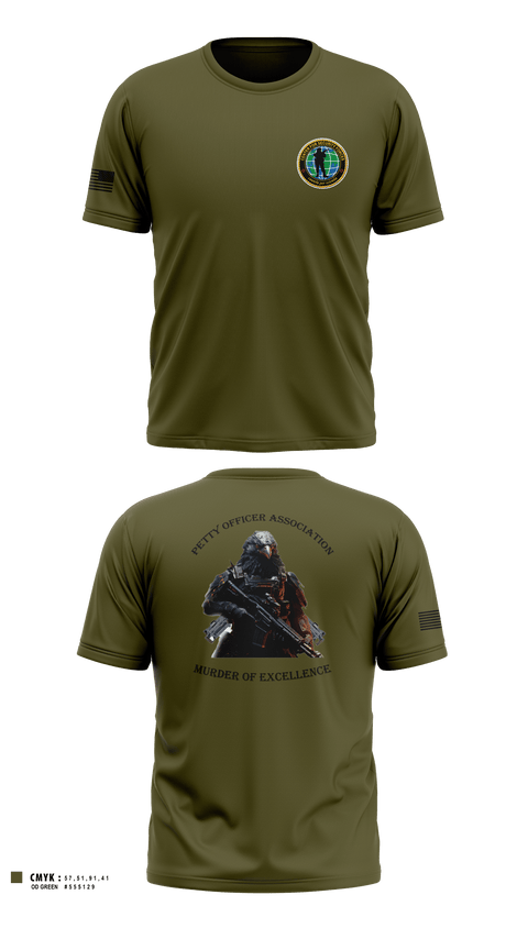Old School Cotton Feel Shirt, Center for Security Forces Detachment Chesapeake, Navy, Teamtime, Team time, sublimation, custom sports apparel, team uniforms, spirit wear, spiritwear, sports uniforms, custom shirts, team store, custom team store, fundraiser sports, apparel fundraiser