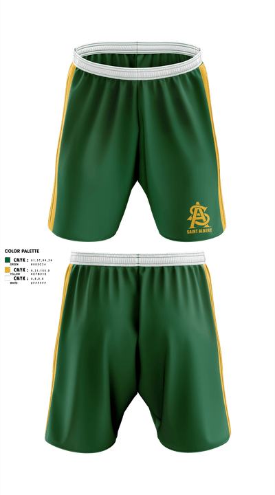 Saint Albert High School Baseball 23620889 Athletic Shorts With Pockets - 10