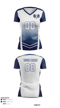 Rochester Area High School Volleyball 31192542 Women's Short Sleeve V-neck Shirt - 42