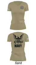 Cvn 77 IM-5 93310864 Women's Short Sleeve V-neck Shirt - 84