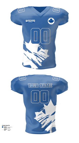 Football Jersey, Maplewood Football, Football, Teamtime, Team time, sublimation, custom sports apparel, team uniforms, spirit wear, spiritwear, sports uniforms, custom shirts, team store, custom team store, fundraiser sports, apparel fundraiser
