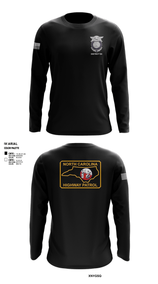 Long Sleeve Performance Shirt, District E5, Police, Teamtime, Team time, sublimation, custom sports apparel, team uniforms, spirit wear, spiritwear, sports uniforms, custom shirts, team store, custom team store, fundraiser sports, apparel fundraiser