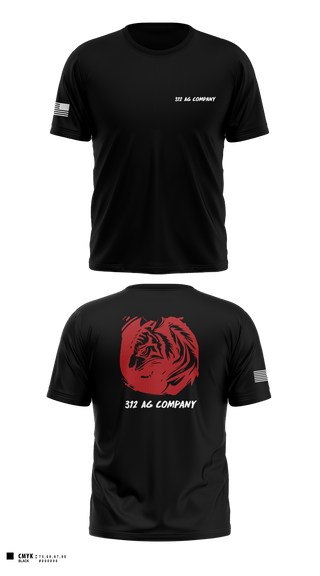 Old School Cotton Feel Shirt, 312 AG Company, Army, Teamtime, Team time, sublimation, custom sports apparel, team uniforms, spirit wear, spiritwear, sports uniforms, custom shirts, team store, custom team store, fundraiser sports, apparel fundraiser