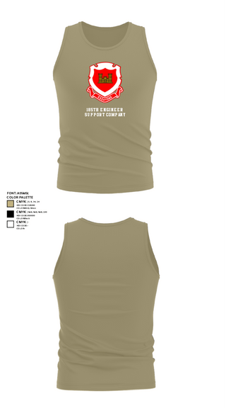 Tank Top, 185th Engineer Support Company, , Teamtime, Team time, sublimation, custom sports apparel, team uniforms, spirit wear, spiritwear, sports uniforms, custom shirts, team store, custom team store, fundraiser sports, apparel fundraiser