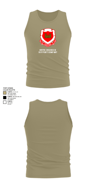 185th Engineer Support Company 57243184 Tank Top - 99