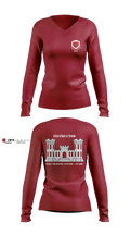 327th MCT Women's Long Sleeve V-neck Shirt - 18