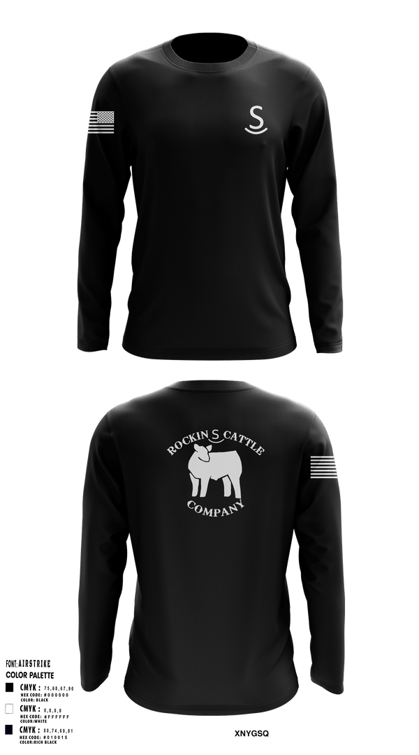 Long Sleeve Performance Shirt, Rockin S cattle Co.Rockin S cattle Co., , Teamtime, Team time, sublimation, custom sports apparel, team uniforms, spirit wear, spiritwear, sports uniforms, custom shirts, team store, custom team store, fundraiser sports, apparel fundraiser