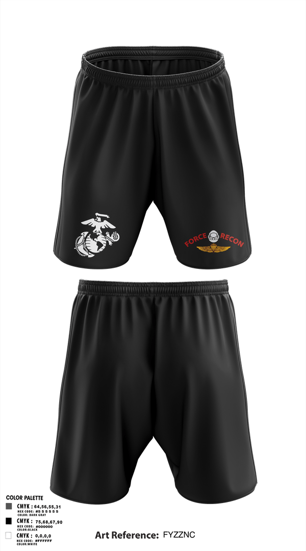 Athletic Shorts With Pockets, B Co. 3rd Recon Bn Force Reconnaissance3rd Recon Co.3rd ReconnaissanceRecon, Marines, Teamtime, Team time, sublimation, custom sports apparel, team uniforms, spirit wear, spiritwear, sports uniforms, custom shirts, team store, custom team store, fundraiser sports, apparel fundraiser