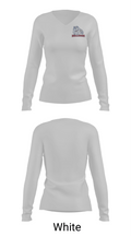 Tougaloo College Volleyball 94126568 Women's Long Sleeve V-neck Shirt - 16