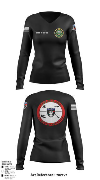 Women's Long Sleeve Vneck Shirt, FAS 2CR, Army, Teamtime, Team time, sublimation, custom sports apparel, team uniforms, spirit wear, spiritwear, sports uniforms, custom shirts, team store, custom team store, fundraiser sports, apparel fundraiser