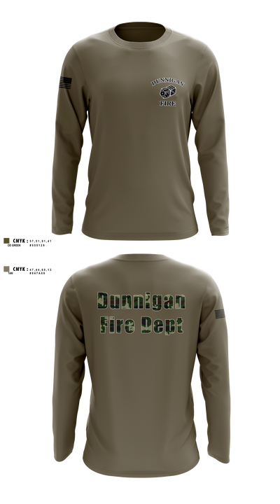 Dunnigan Fire Dept 20290423 Long Sleeve Performance Shirt 3