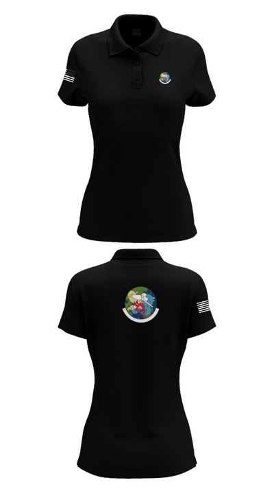 20th Intelligence Squadron 92115320 Women's Short Sleeve Performance Polo  - 35