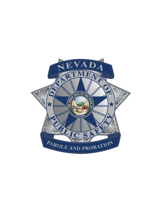 Nevada state police Stainless Steel Water Bottle with a Straw Lid