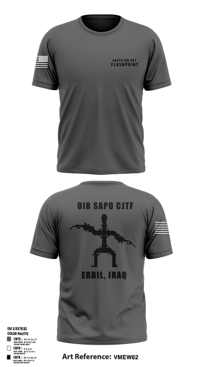 606th Qm Det 47278236 Short Sleeve Performance Shirt - 5