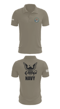 Cvn 77 IM-5 93310864 Short Sleeve Performance Polo - 64