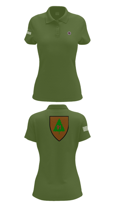 4-361st OC/T 3929267 Women's Short Sleeve Performance Polo  - 55