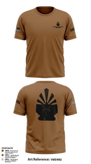 Old School Cotton Feel Shirt, Greenside, , Teamtime, Team time, sublimation, custom sports apparel, team uniforms, spirit wear, spiritwear, sports uniforms, custom shirts, team store, custom team store, fundraiser sports, apparel fundraiser