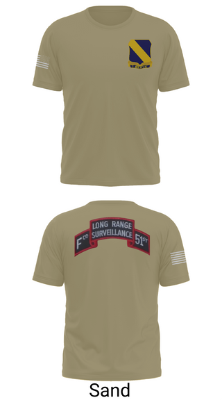 Old School Cotton Feel Shirt, Fco 51st infantry LRSU, , Teamtime, Team time, sublimation, custom sports apparel, team uniforms, spirit wear, spiritwear, sports uniforms, custom shirts, team store, custom team store, fundraiser sports, apparel fundraiser