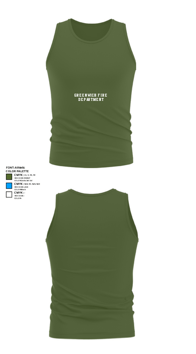 Greenwich Fire Department 44525559 Tank Top - 59