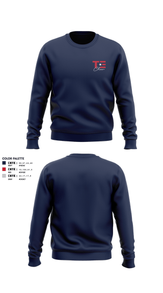 Crew Neck Sweatshirt, Texas Titans Youth Football, Football, Teamtime, Team time, sublimation, custom sports apparel, team uniforms, spirit wear, spiritwear, sports uniforms, custom shirts, team store, custom team store, fundraiser sports, apparel fundraiser