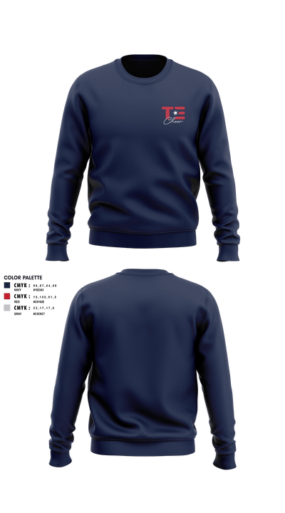 Texas Titans Youth Football 17189264 Crew Neck Sweatshirt - 5