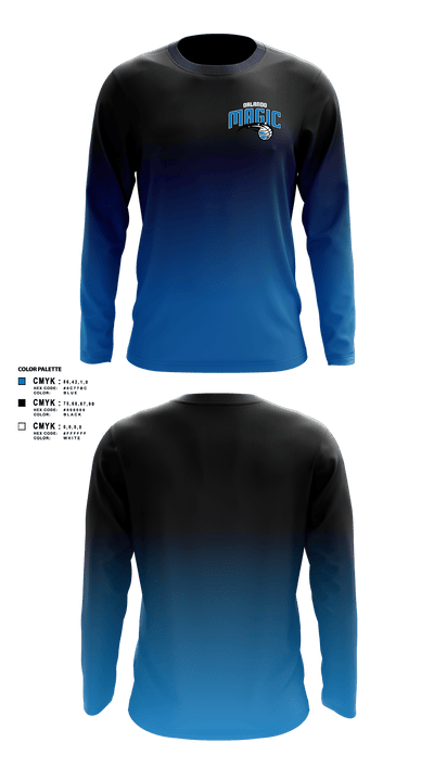 Magic 72123563 Long Sleeve Performance Shirt - 1