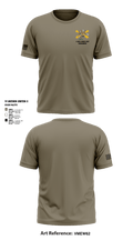 Bravo 1-119th FA 38934008 Short Sleeve Performance Shirt - 2