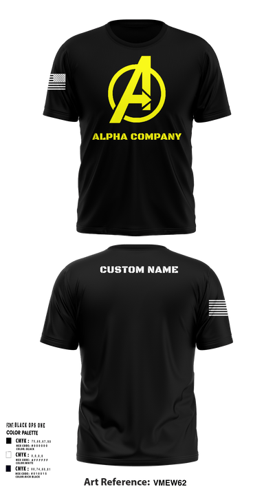 Alpha Company 80514577 Short Sleeve Performance Shirt - 10