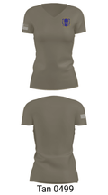 51SFS Metal Tigers 2477629 Women's Short Sleeve V-neck Shirt - 68