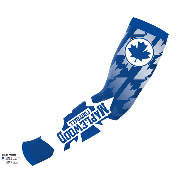 Arm Sleeve, Maplewood Football, Football, Teamtime, Team time, sublimation, custom sports apparel, team uniforms, spirit wear, spiritwear, sports uniforms, custom shirts, team store, custom team store, fundraiser sports, apparel fundraiser