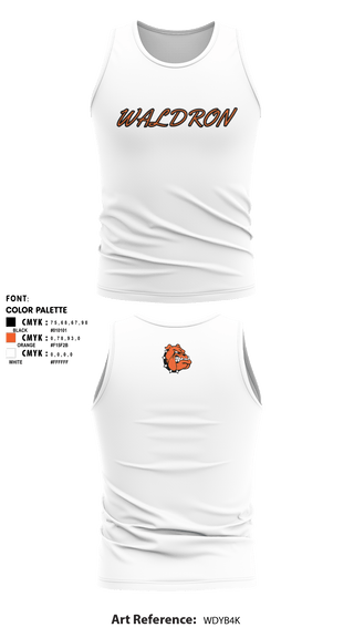 Tank Top, Waldron High School Track, Track & Field, Teamtime, Team time, sublimation, custom sports apparel, team uniforms, spirit wear, spiritwear, sports uniforms, custom shirts, team store, custom team store, fundraiser sports, apparel fundraiser