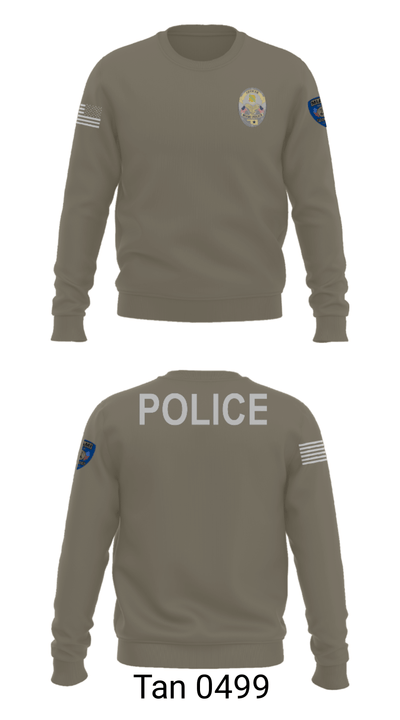 Miami Police Department 88232990 Crew Neck Sweatshirt - 62