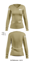 S2 HHC 3BCT 15041774 Women's Long Sleeve V-neck Shirt - 5