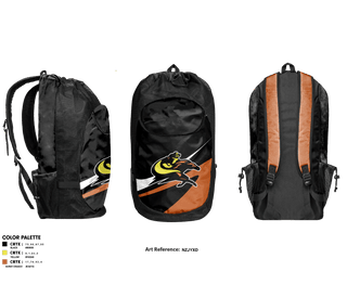 Gear Bag, Bear River Bandits, Men's Basketball, Teamtime, Team time, sublimation, custom sports apparel, team uniforms, spirit wear, spiritwear, sports uniforms, custom shirts, team store, custom team store, fundraiser sports, apparel fundraiser